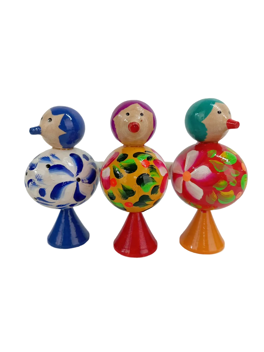 Игрушка музыкальная Хохлома Оптом аксессуар - фото 5