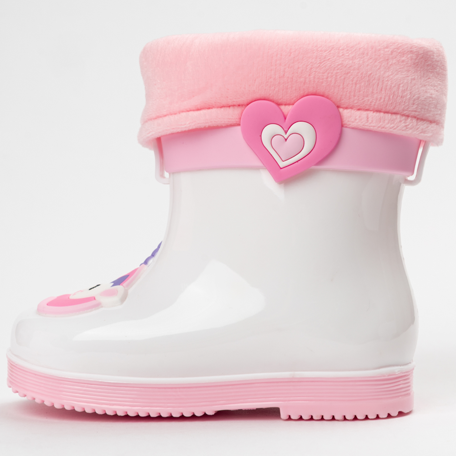 Резиновые сапоги TikkaGo 8U03_2433-1_white-pink - фото 5