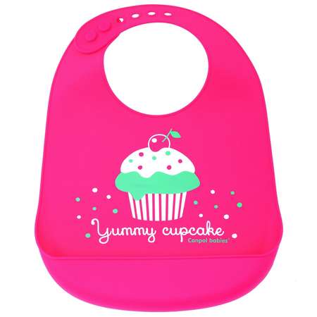 Нагрудник Canpol Babies силикон