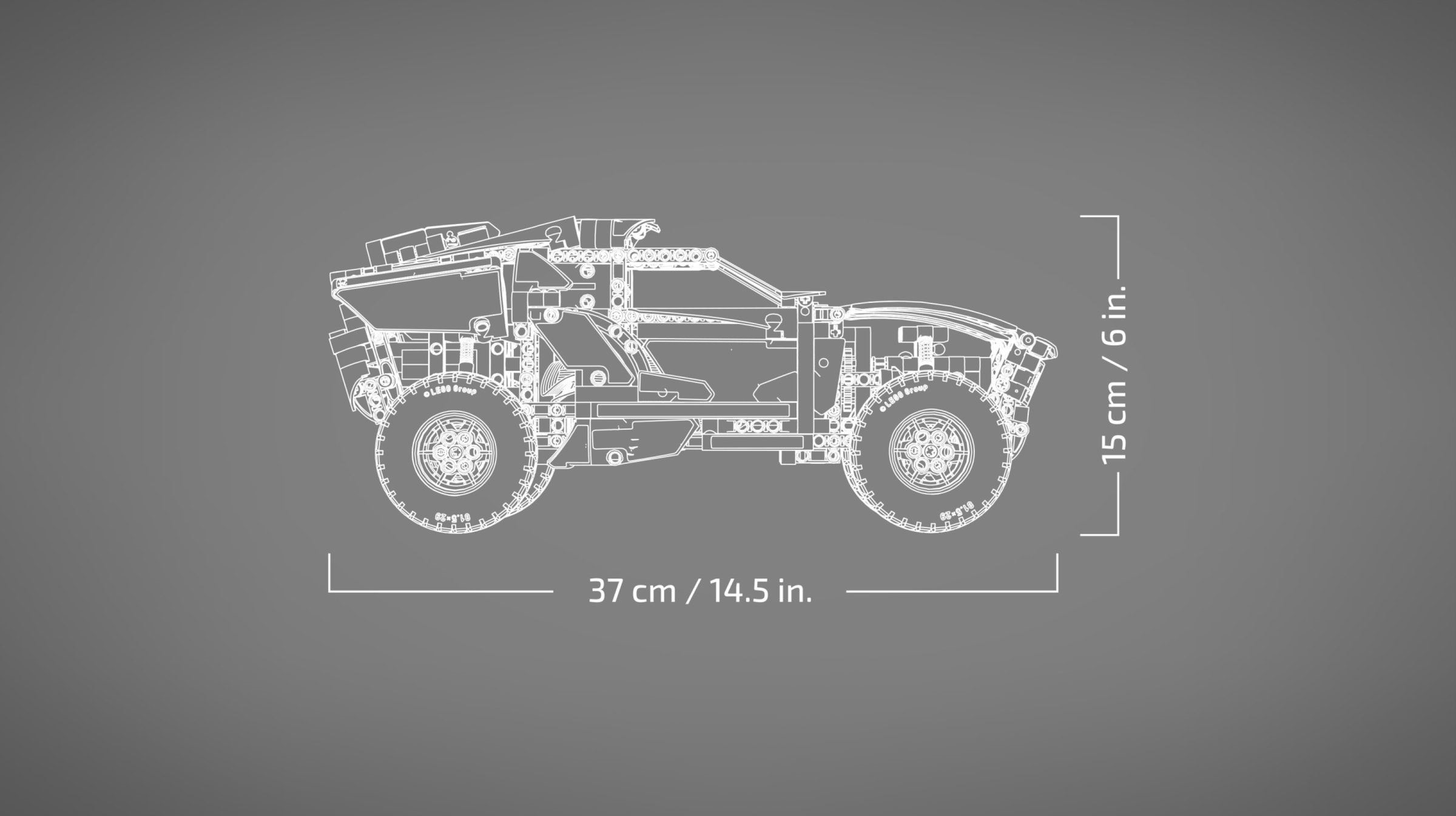 Конструктор LEGO Technic 42160 914 дет. - фото 5