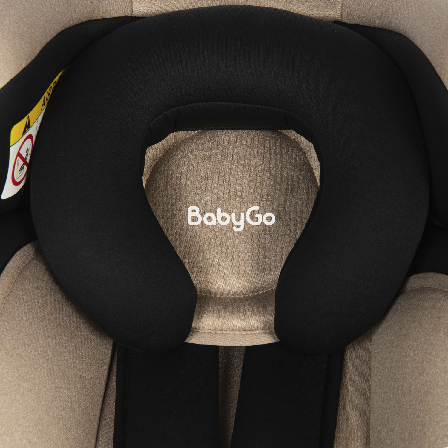 Автокресло BabyGo Sigma New 0+/1/2 (0-25 кг) бежевый - фото 11
