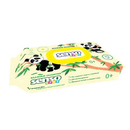 Влажные салфетки SENSO BABY