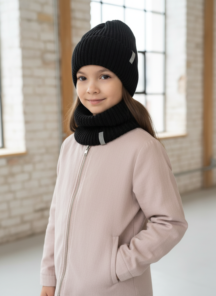 Комплект Arctic kids Ш-118 т.синий - фото 1