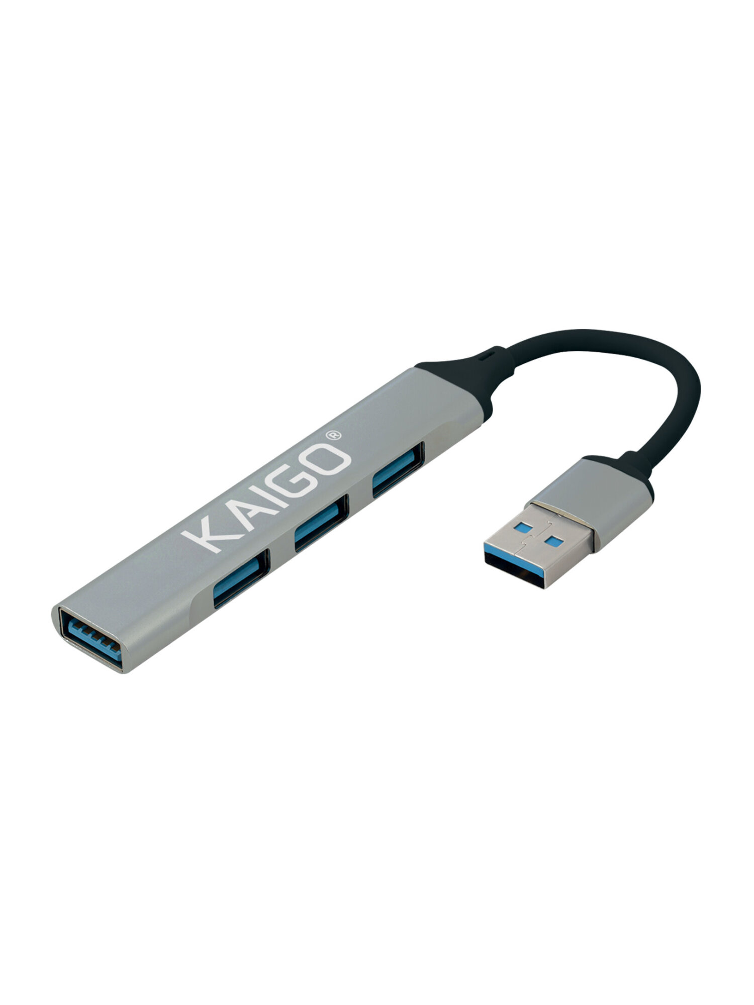 Хаб разветвитель KAIGO высокоскоростной 3xUSB 2.0 USB 3.2 - фото 3