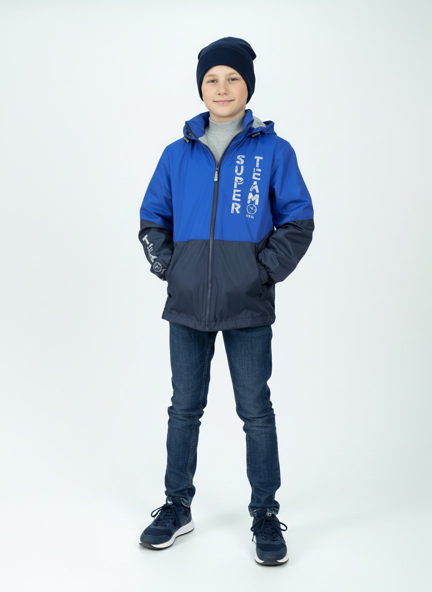 Ветровка Arctic kids 20-016 синий василек - фото 1