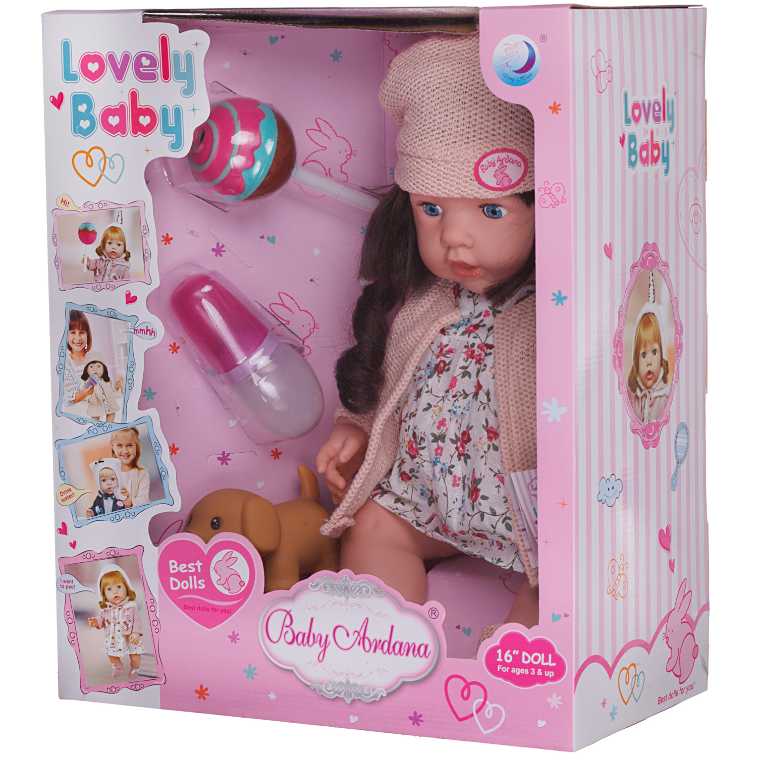 Кукла пупс Abtoys WJ-C0015 - фото 7