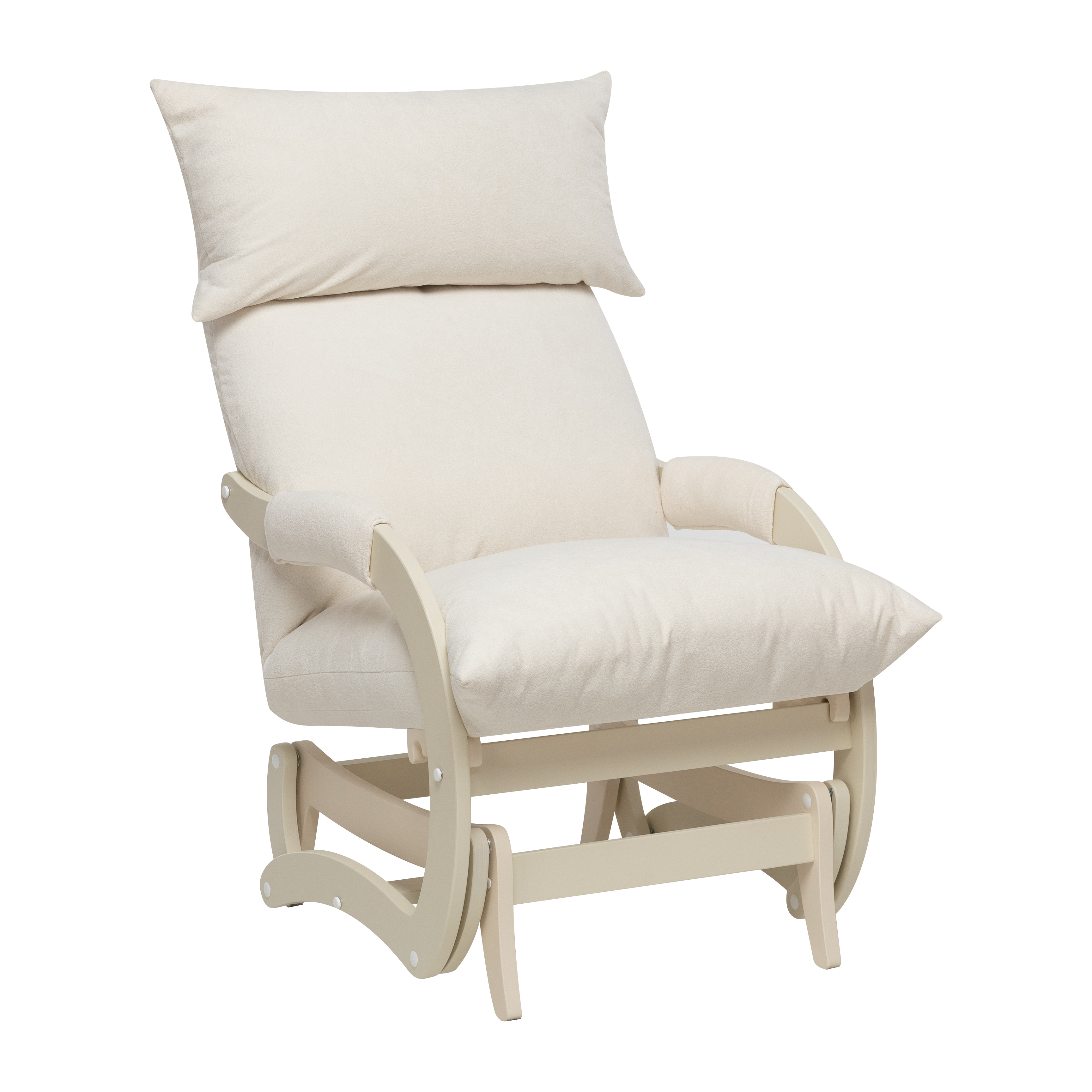 Кресло-качалка Leset Соно бежевый - фото 1