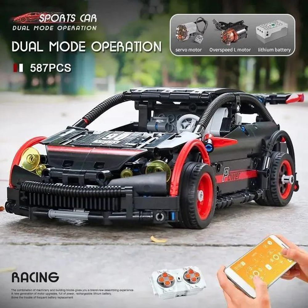 Конструктор Mould King Гоночный хетчбек - фото 4