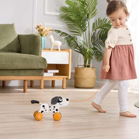 Игрушка Hape каталка Собачка