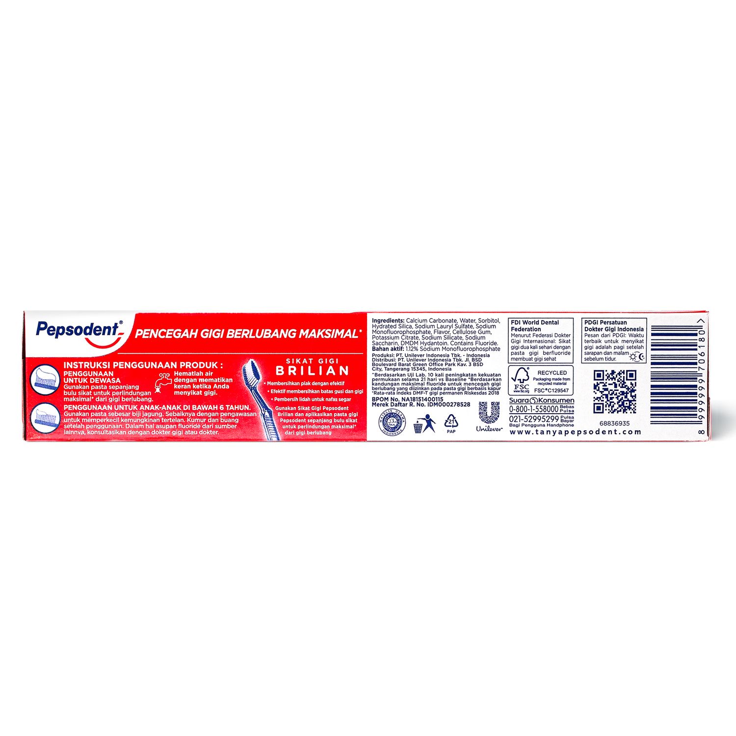 Зубная паста Pepsodent 190 г - фото 3
