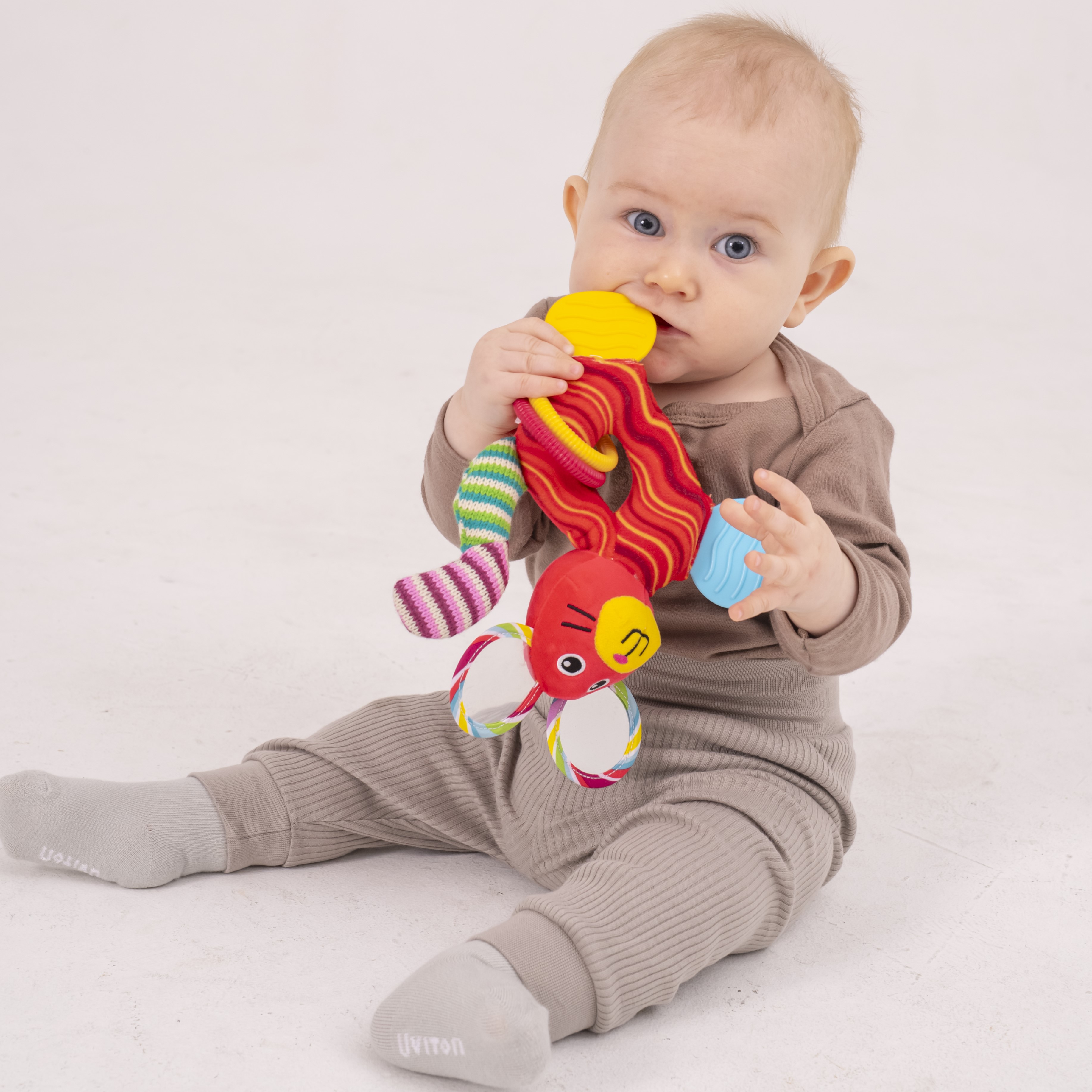 Игрушка Uviton погремушка Мышка в ассортименте - фото 3