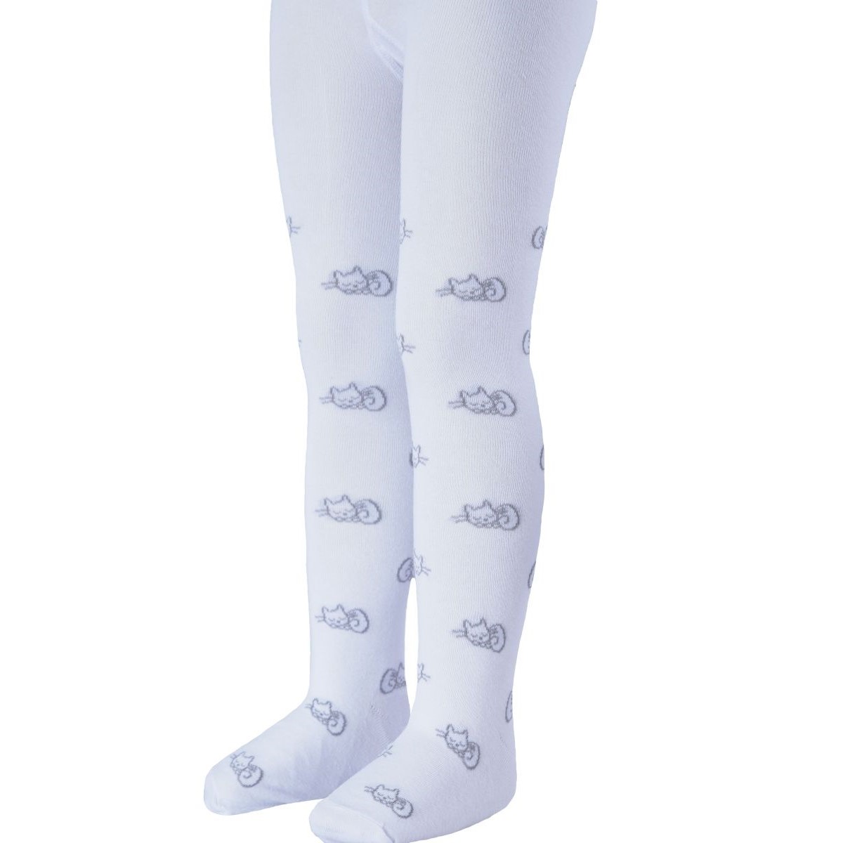 Колготки ЗУВЭЙ ZТр-3720/белый_кошки - фото 3