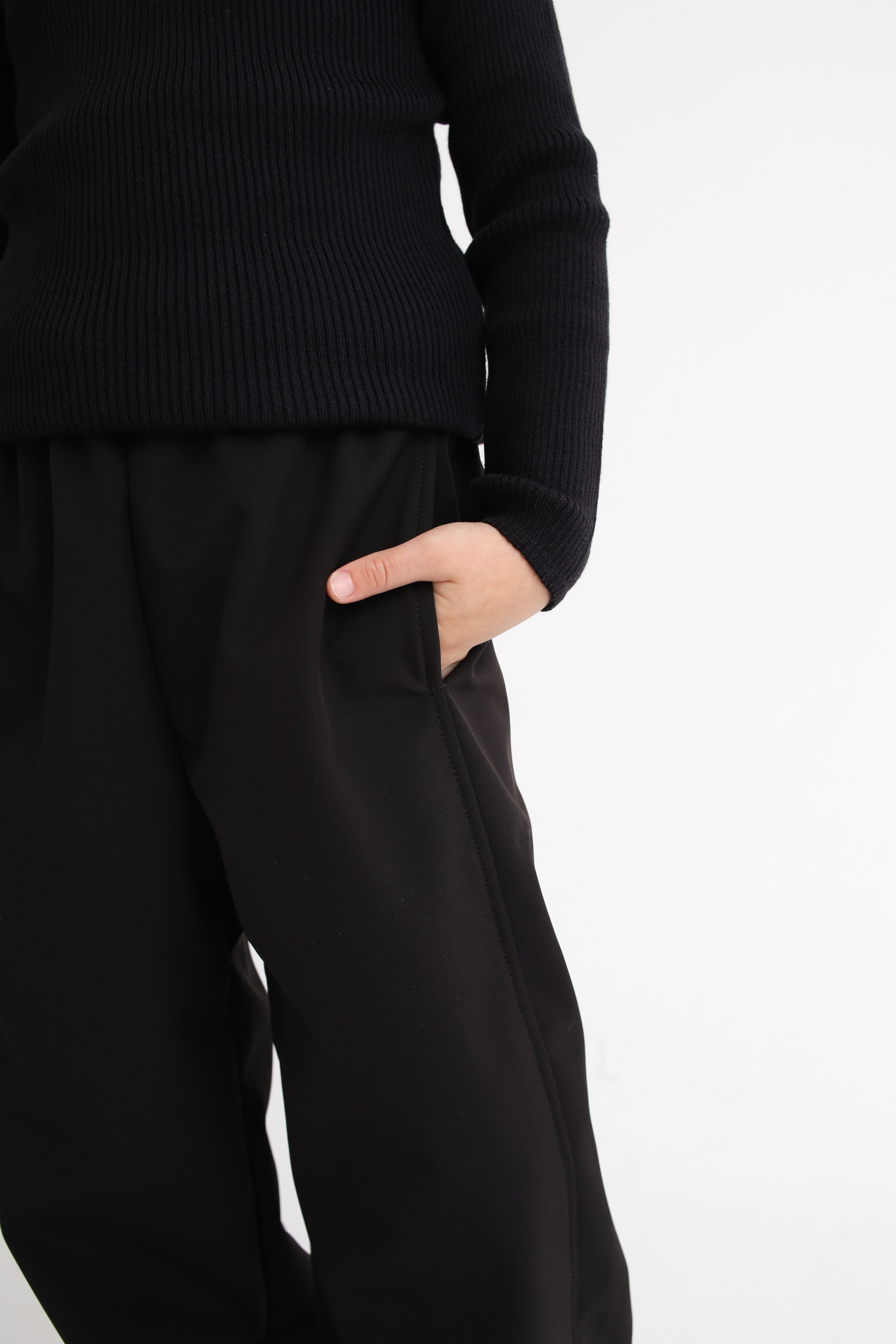 Брюки MINIDINO В-Б-012Брюки софтшелл Trek черный - фото 4