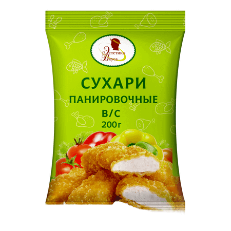 Сухари панировочные Эстетика вкуса 200г