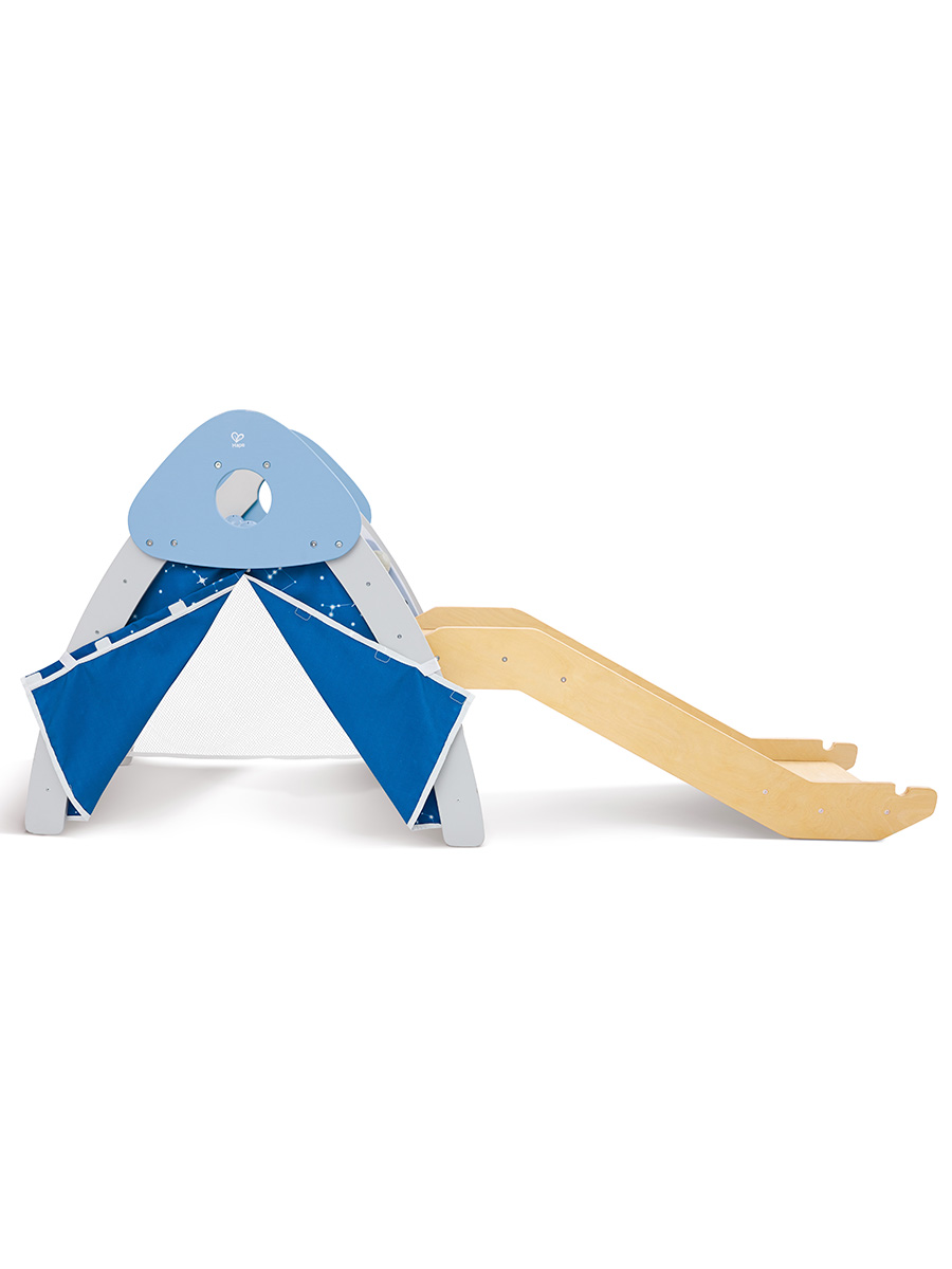 Детский игровой комплекс "4-в-1" Hape Пиклер с горкой, скалодром E1222_HP - фото 8