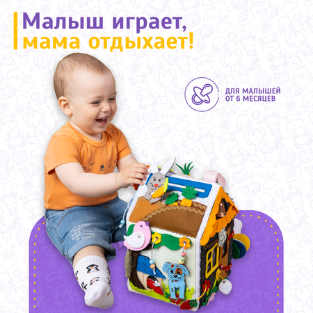 Игрушка Evotoys бизиборд