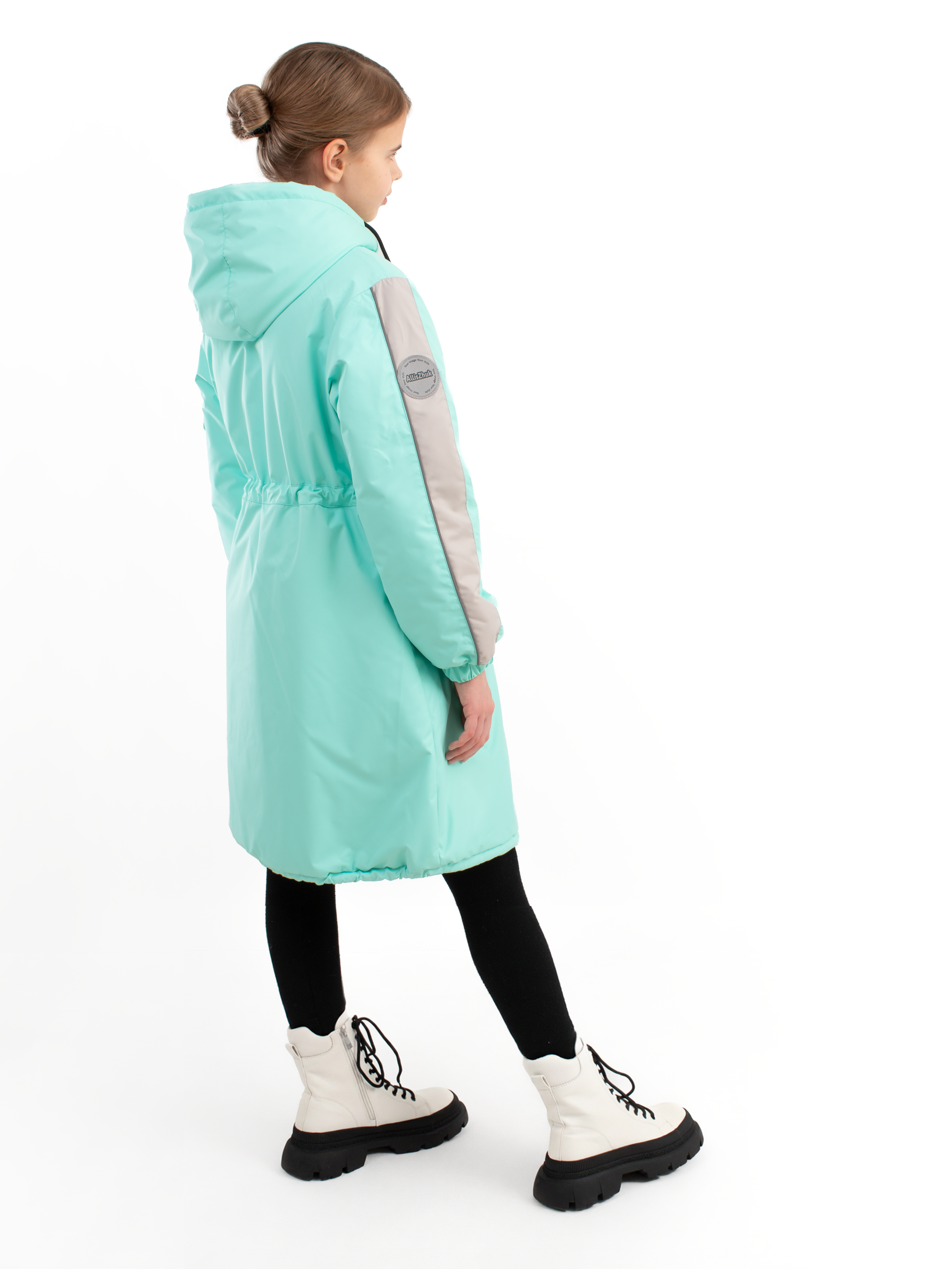 Пальто AllisZhuk 481-01/мятный - фото 12