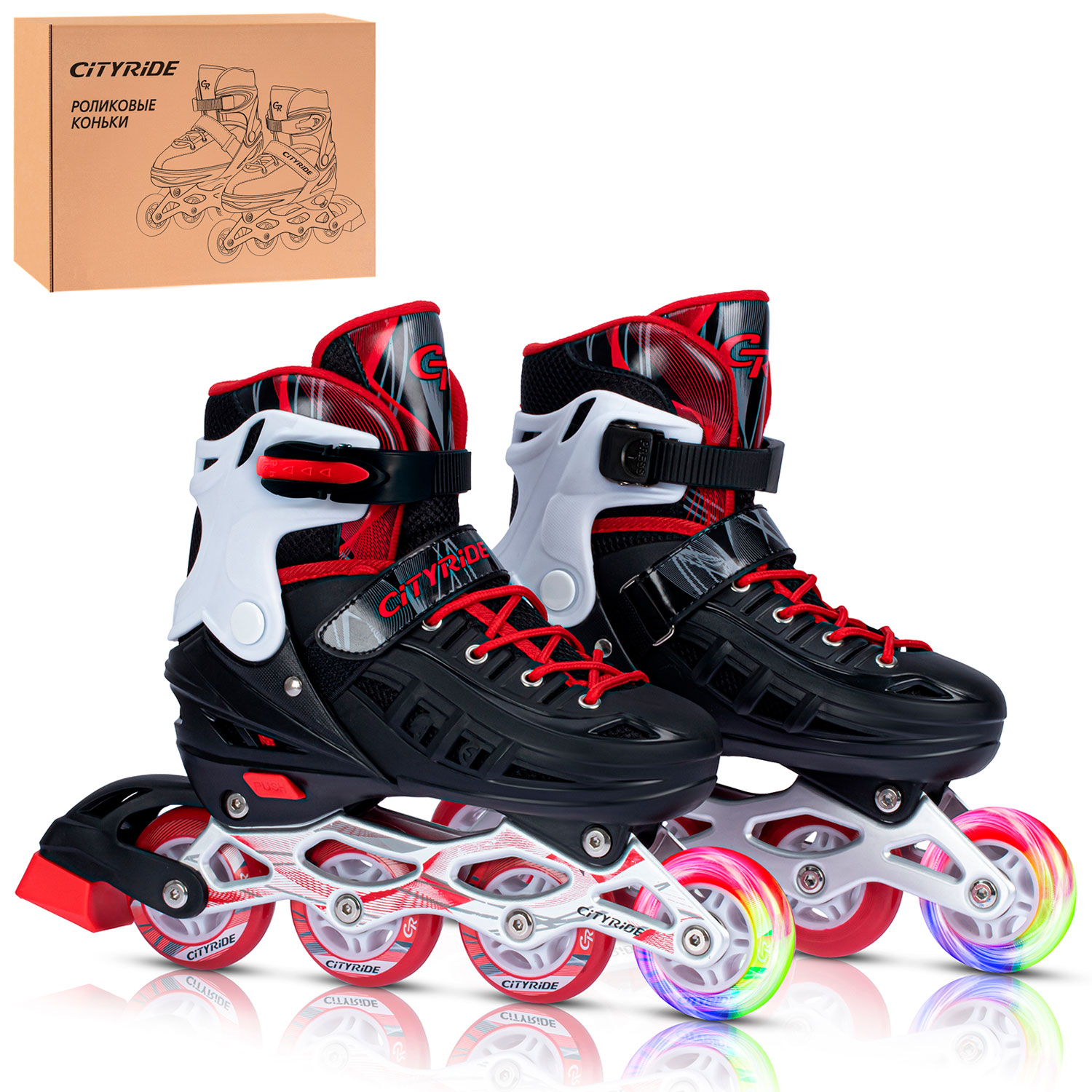 Роликовые коньки CITYRIDE S 29-32 - фото 10