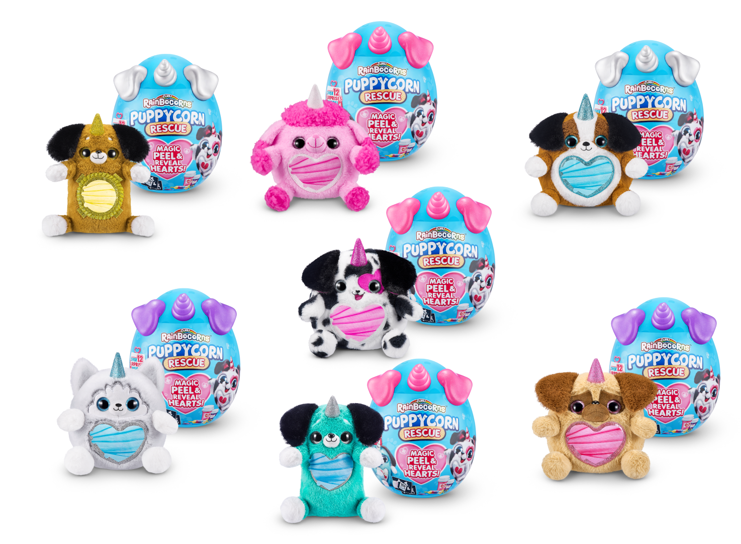 Фигурка Zuru Rainbocorns Puppycorn Rescue в ассортименте - фото 2