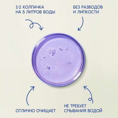 Чистящее средство Chirton для мытья полов Лаванда 1 л