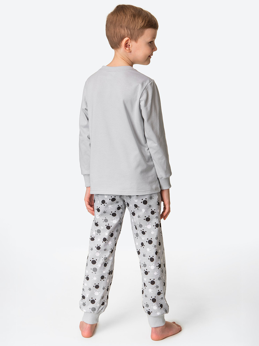 Пижама HappyFox HFLUN839дино.серый - фото 4