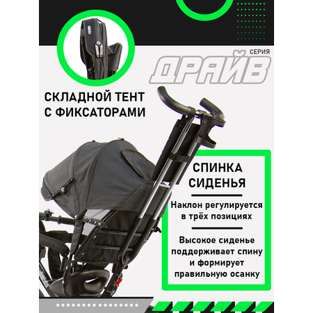 Трехколесный велосипед Velobibi 10 дюймов