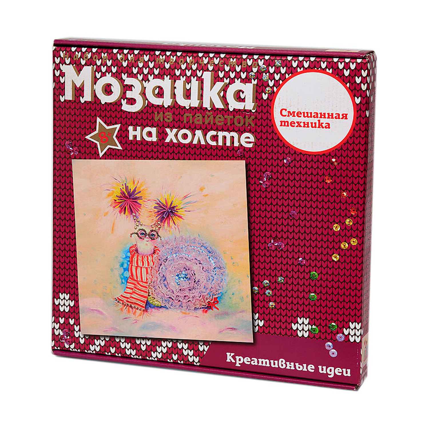 Картина из страз Волшебная мастерская Улиточка - фото 1