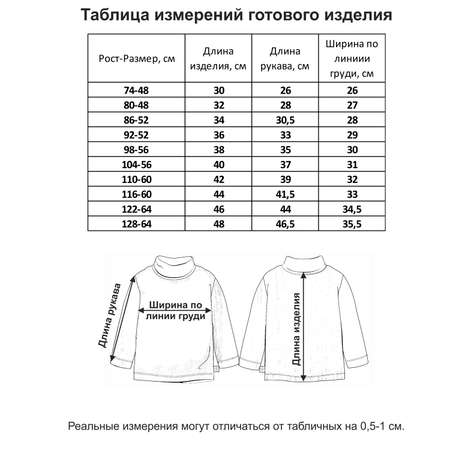 Водолазка Мамуляндия