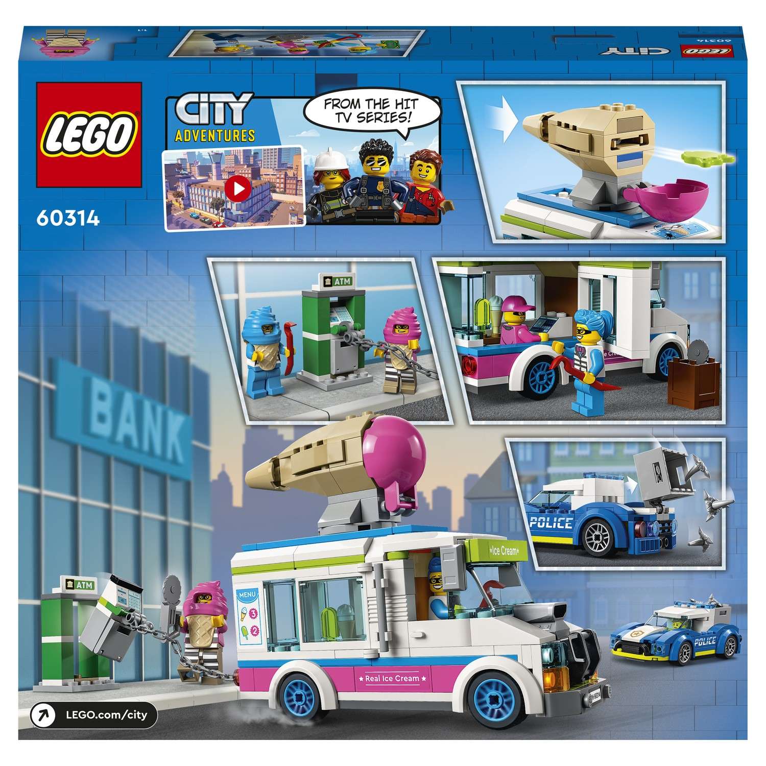 Конструктор LEGO City Police Погоня блочный - фото 3