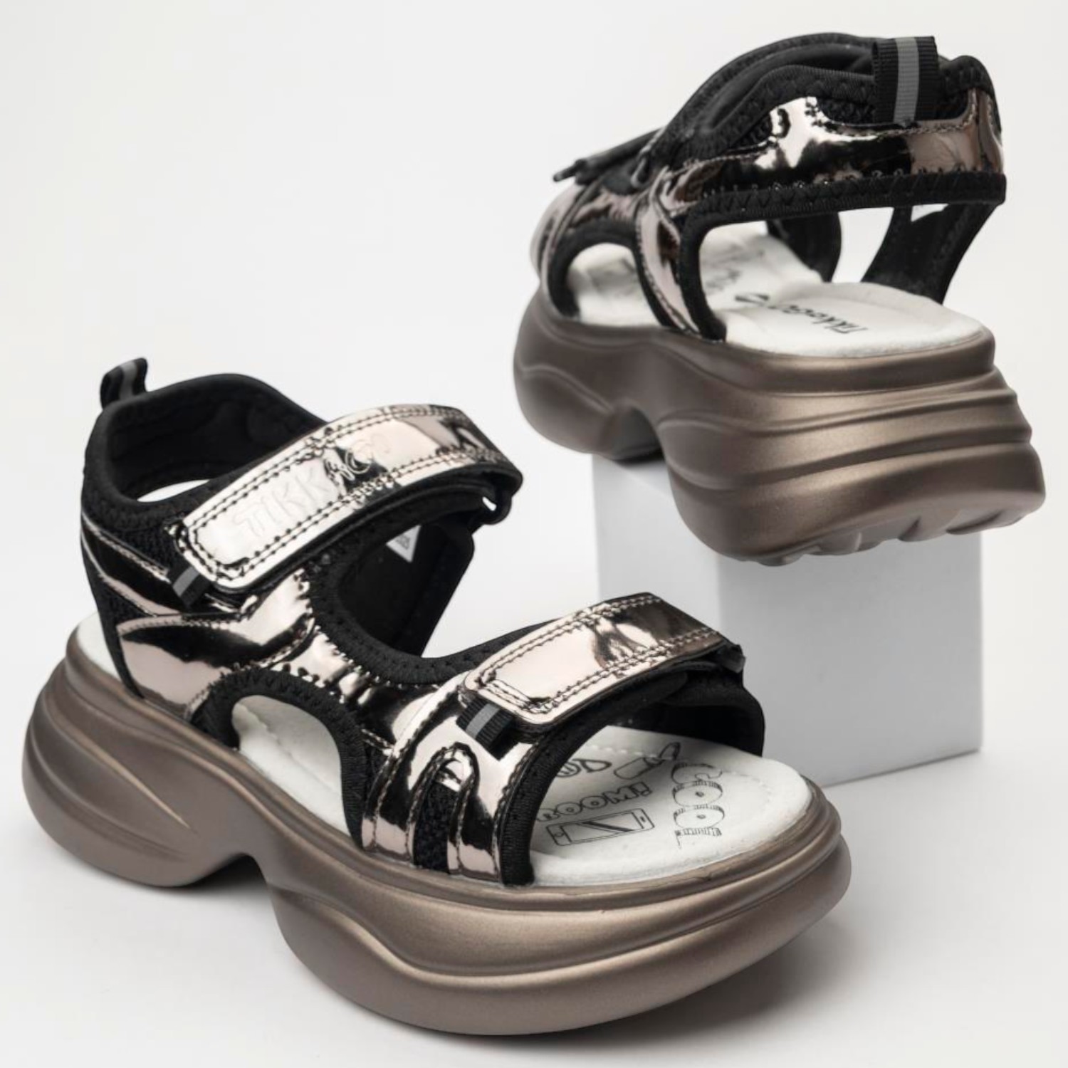 Сандалии TikkaGo 7F17_2606_bronze - фото 2