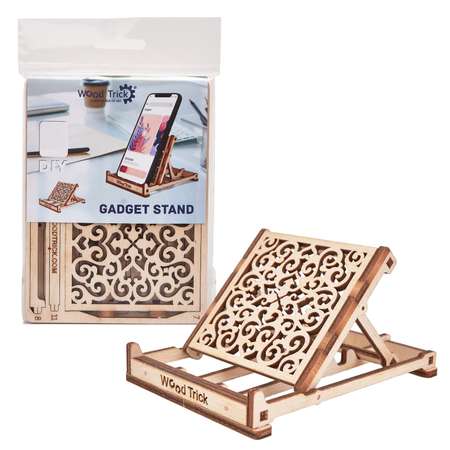 Конструктор Wood Trick Подставка для телефона деревянный