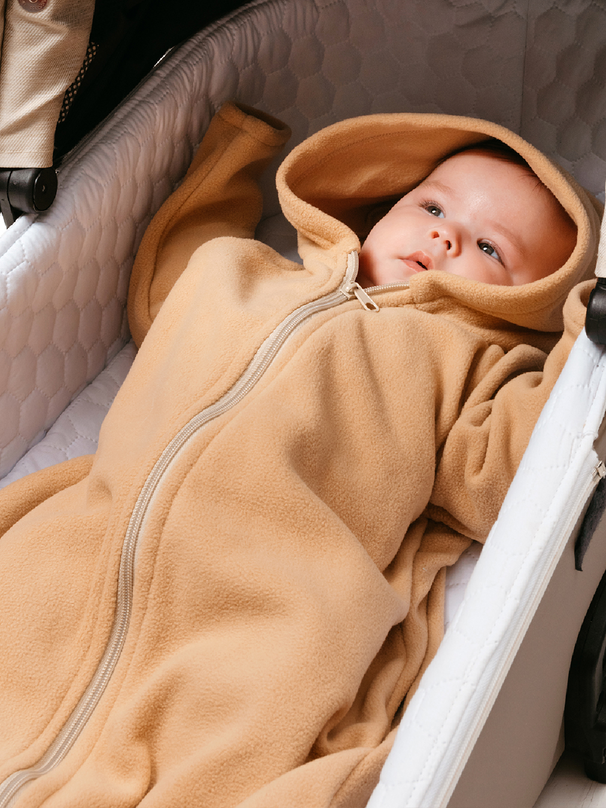 Конверт на выписку Чудо-Чадо Колокольчик бежевый - фото 18