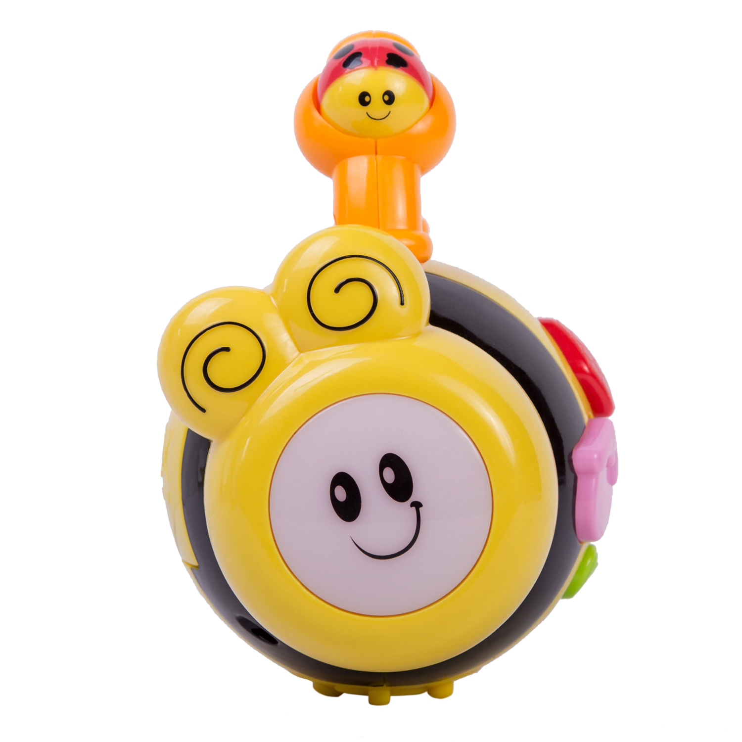 Игрушка BabyGo погремушка Пчёлка-фонарик - фото 6