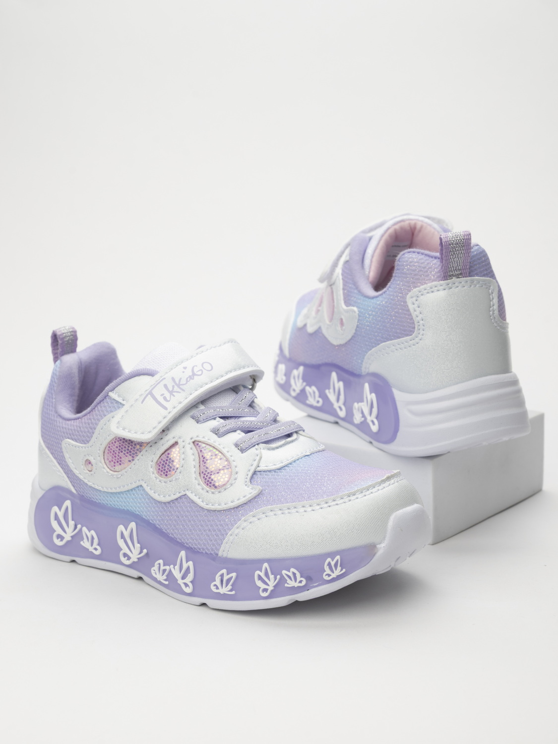 Кроссовки TikkaGo 3D35_11329_white-lilac - фото 2