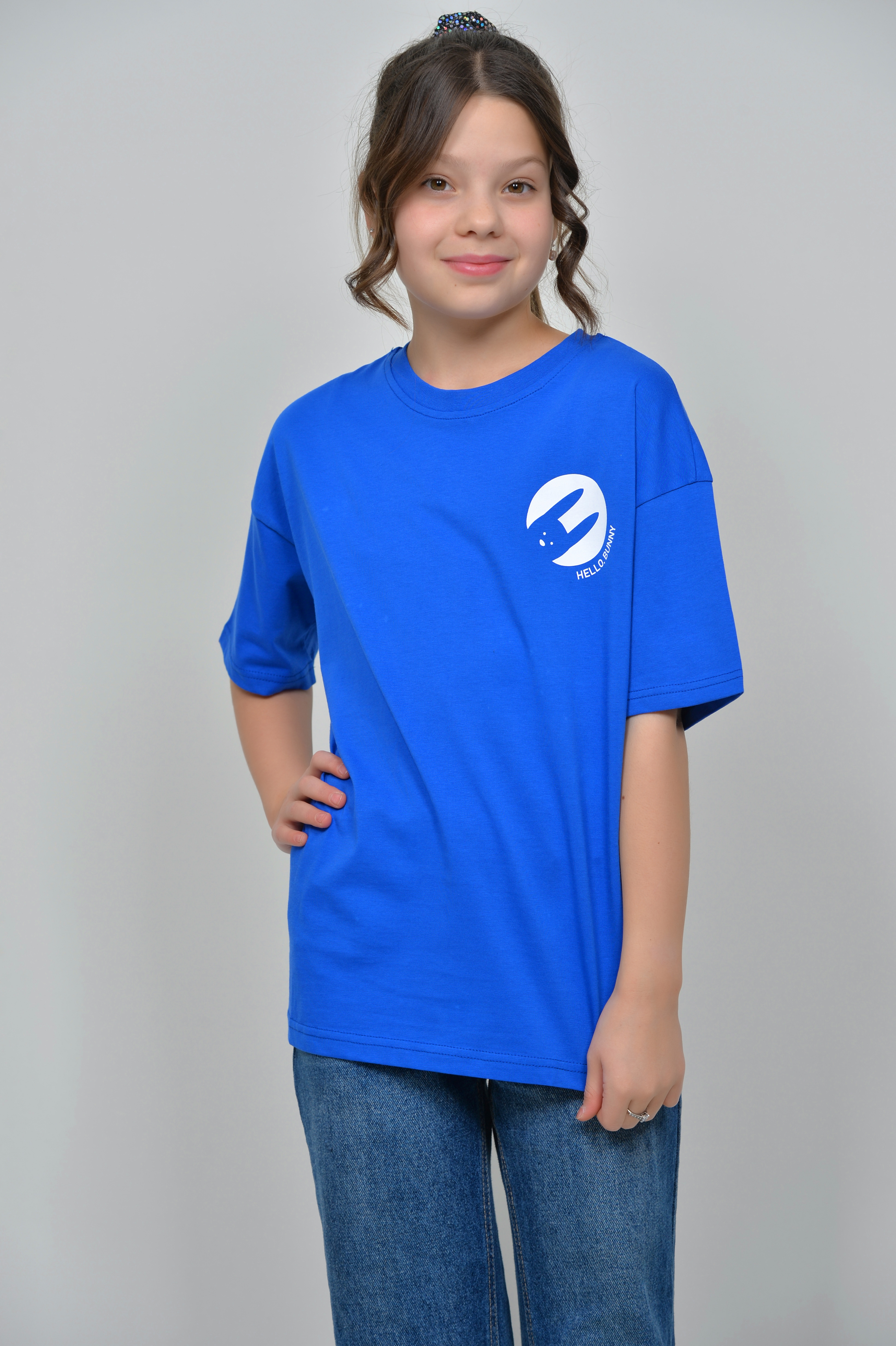 Футболка Lets Go 51371_синий - фото 11