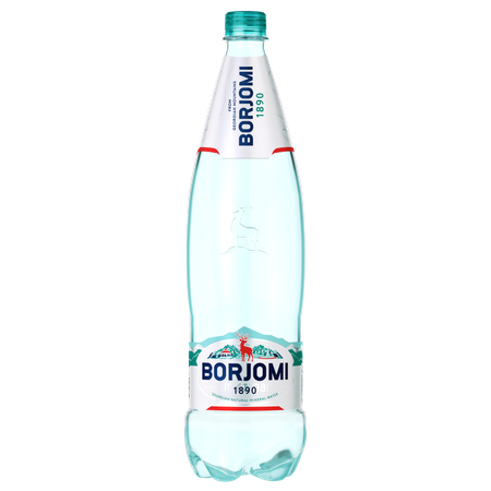 Вода минеральная Боржоми газированная 1.25л