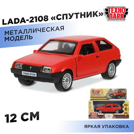 Автомобиль Технопарк LADA Cпутник оранжевый