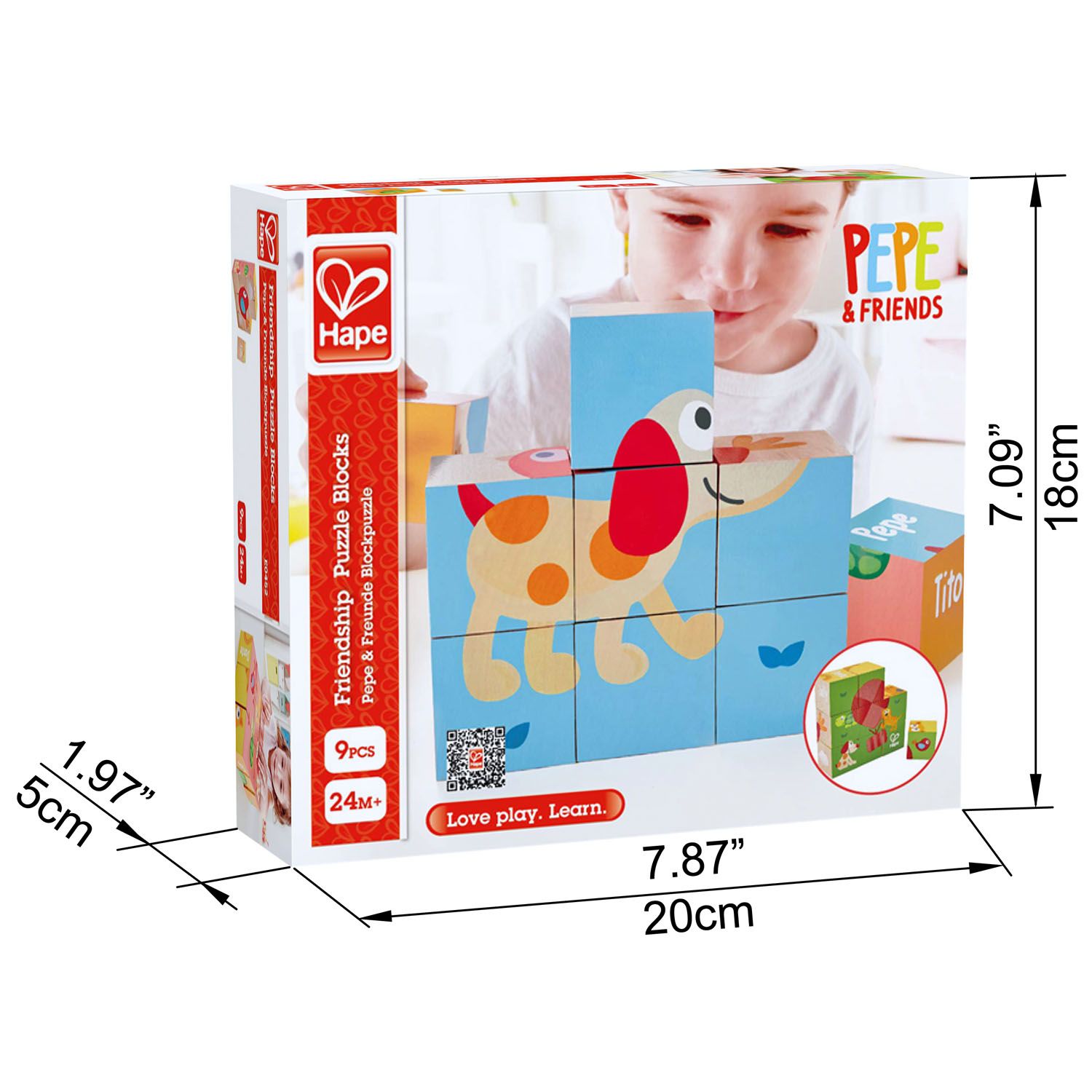 Игрушка Hape кубики - фото 6
