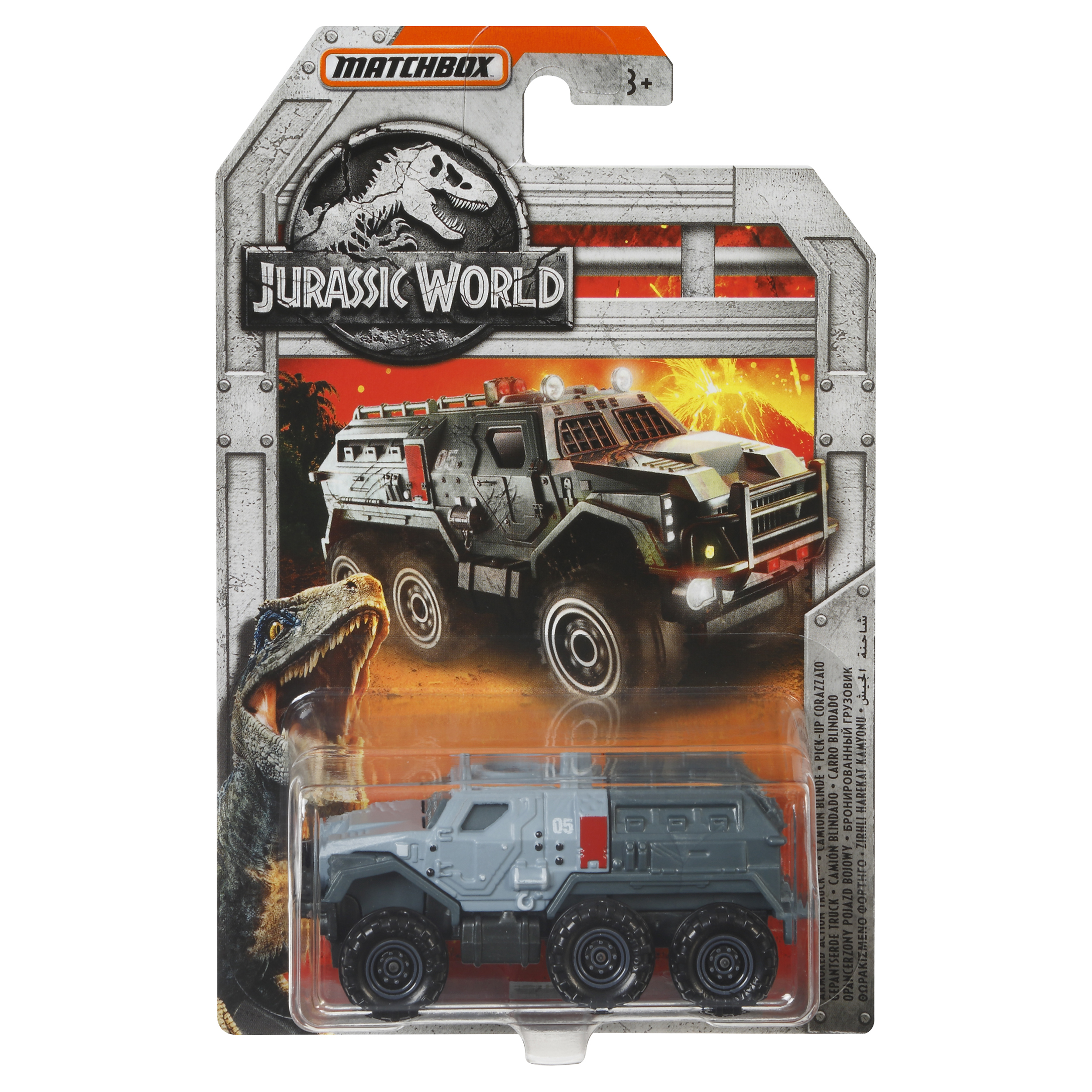Автомобиль Matchbox Jurassic World в ассортименте FMW90 - фото 3