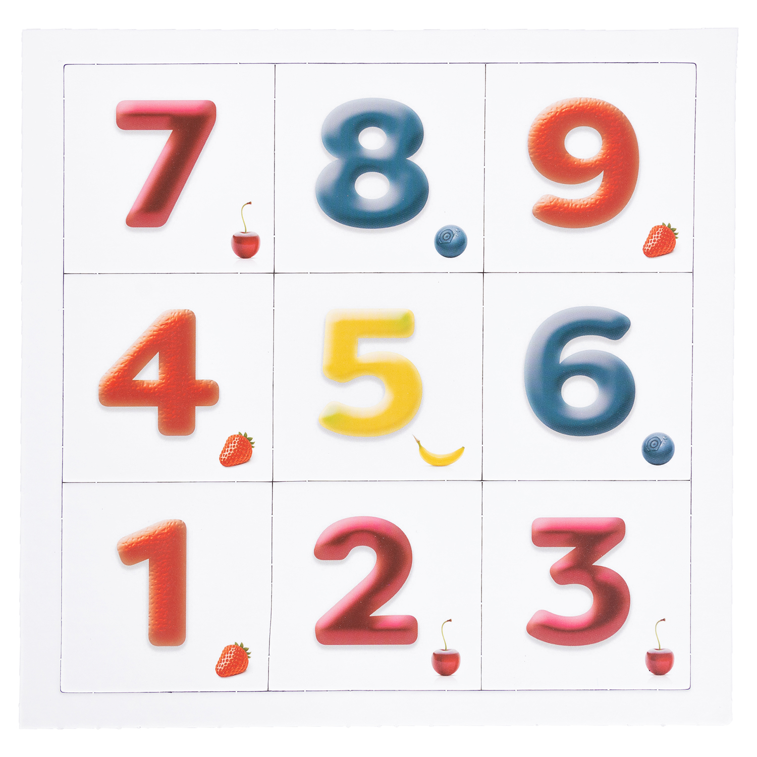 Настольная игра Tactic Games Лото Цифры и фрукты 2 - фото 11