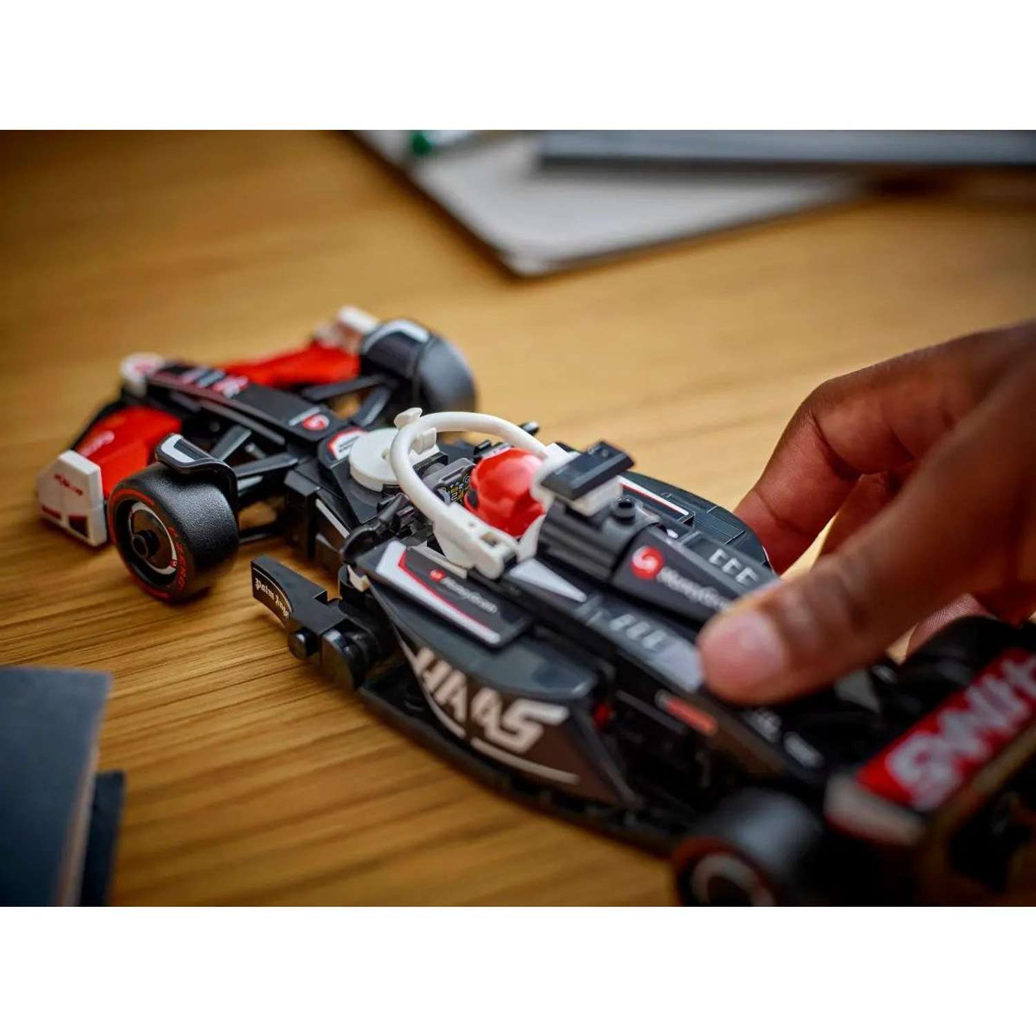 Конструктор LEGO Speed Champions Команда МаниГрам Хаас блочный - фото 8