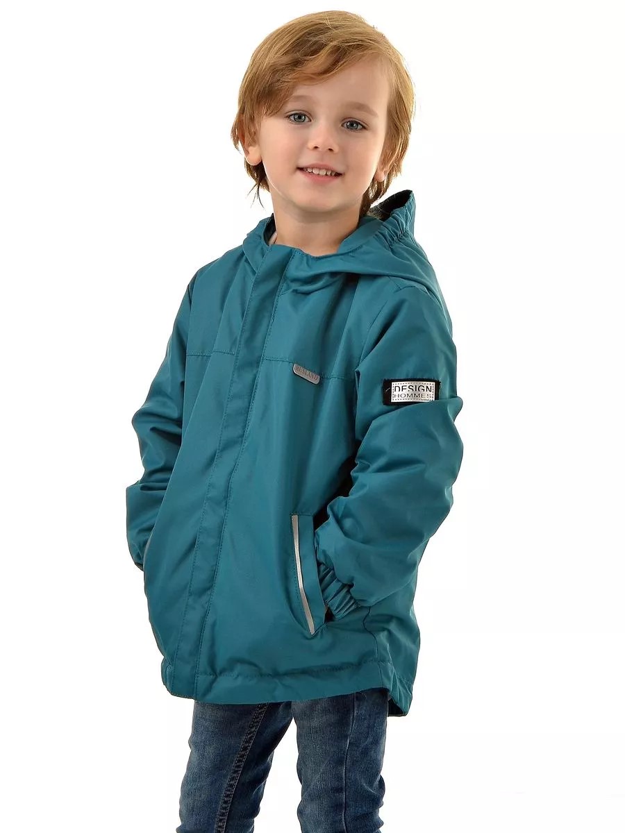 Ветровка Rusland 64-22однотон/море - фото 2