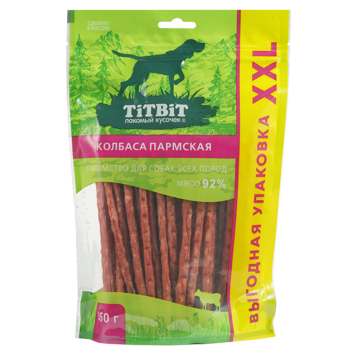 Лакомство для собак TITBIT 350г Колбаса Пармская для всех пород - фото 1