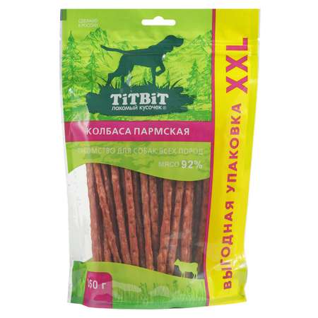 Лакомство для собак TITBIT 350г Колбаса Пармская для всех пород