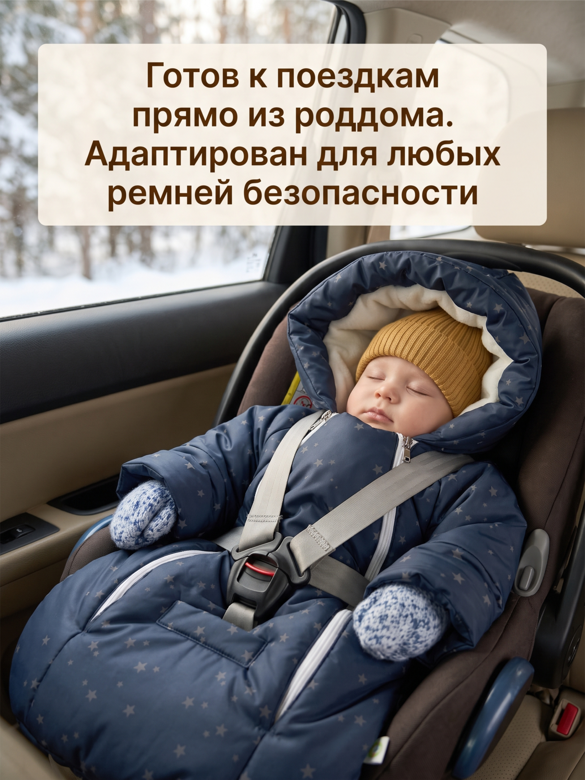 Конверт-комбинезон СОННЫЙ ГНОМИК 933/6 - фото 6