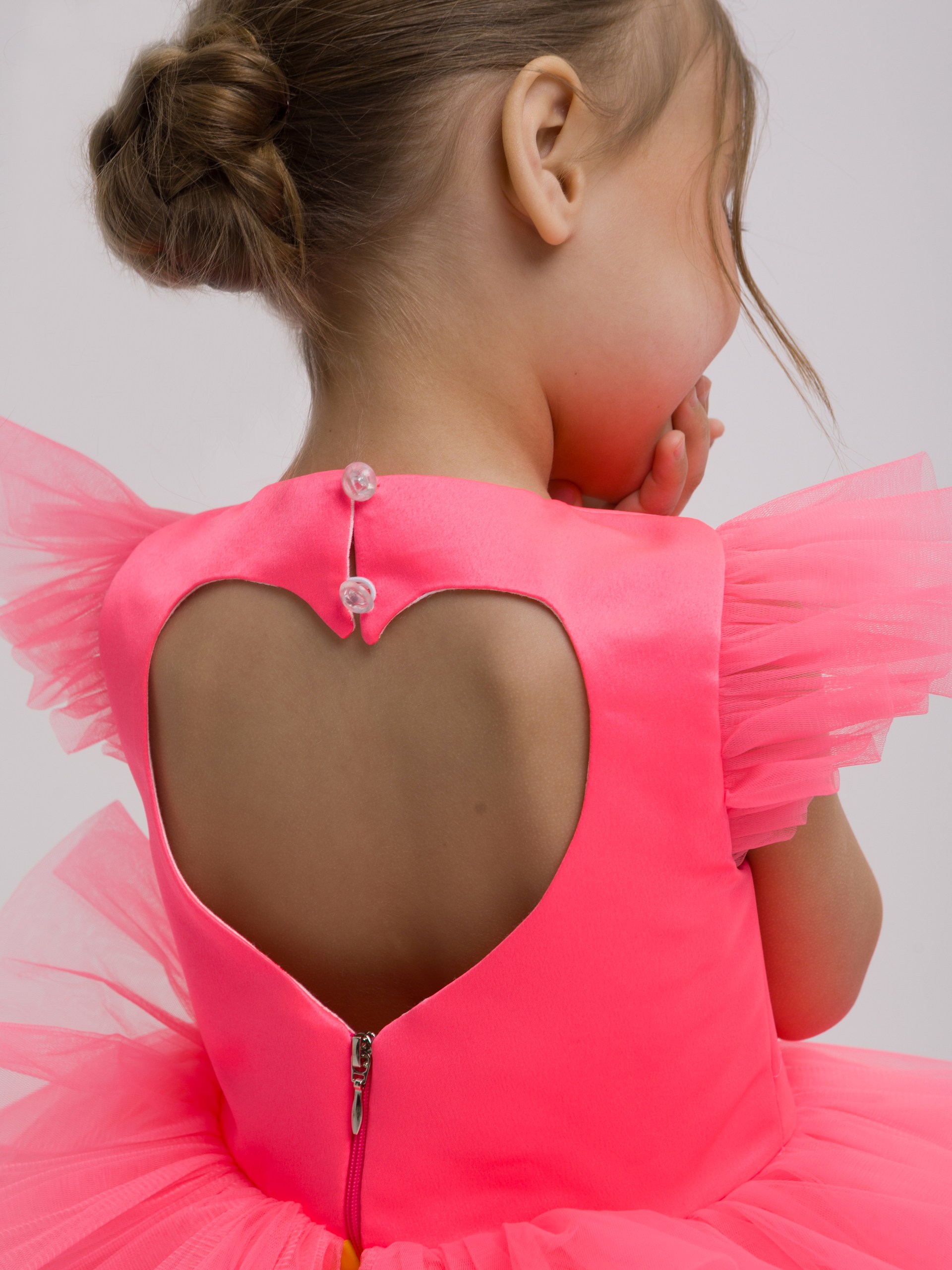 Платье LELUkids 1231.24_зефирка_неон - фото 6