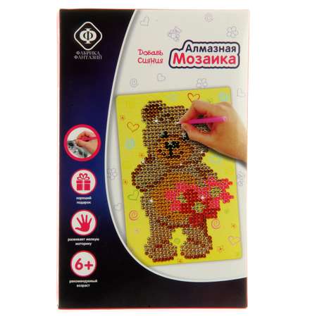 Алмазная мозаика Фабрика Фантазий Мишка