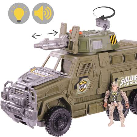 Игровой набор Chap Mei Военный грузовик