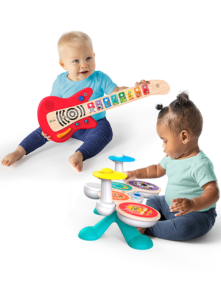 Игрушка музыкальная Hape барабаны, гитара - фото 8