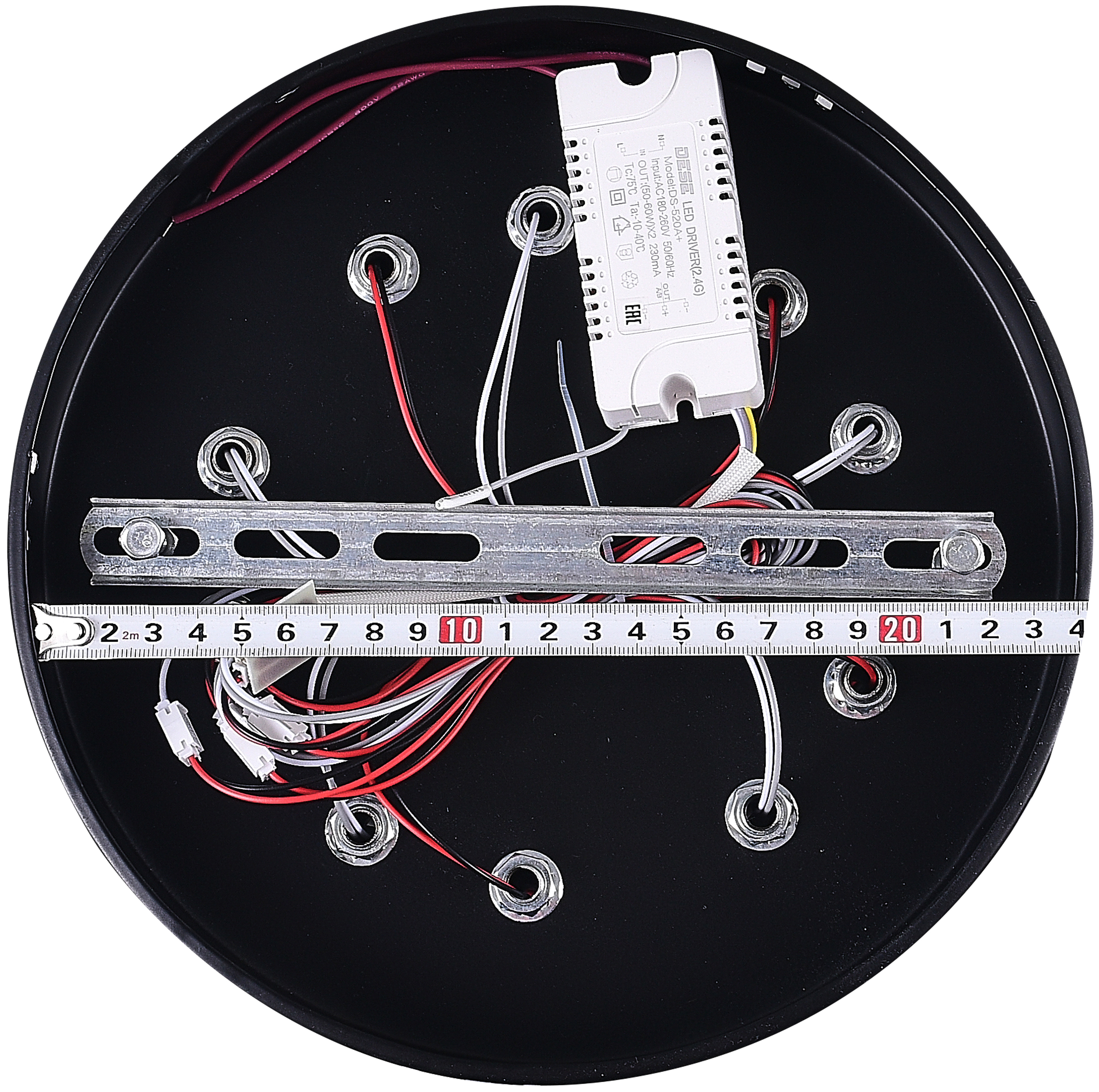 Светодиодный светильник NATALI KOVALTSEVA люстра 100W чёрный LED - фото 8